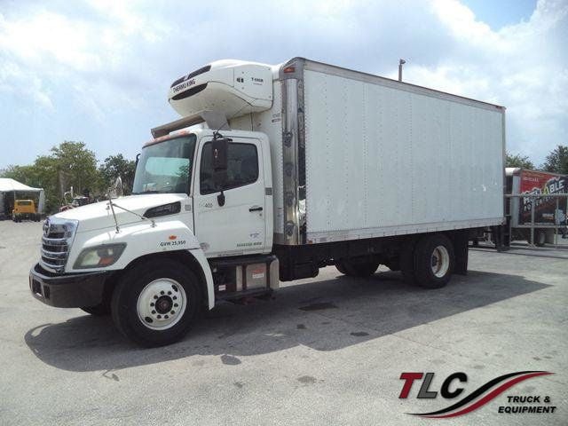 2015 HINO 268A 20FT REFRIGERATED BOX TRUCK. THERMO KING T680 - 22445863 - 0