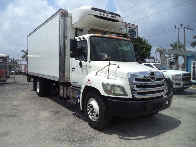 2015 HINO 268A 20FT REFRIGERATED BOX TRUCK. THERMO KING T680 - 22445863 - 2