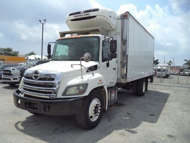 2015 HINO 268A 20FT REFRIGERATED BOX TRUCK. THERMO KING T680 - 22445863 - 5