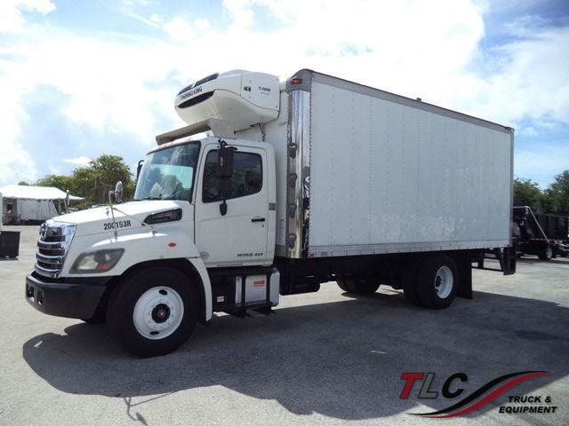 2015 HINO 268A 20FT REFRIGERATED BOX TRUCK. THERMO KING T680 - 22544561 - 0