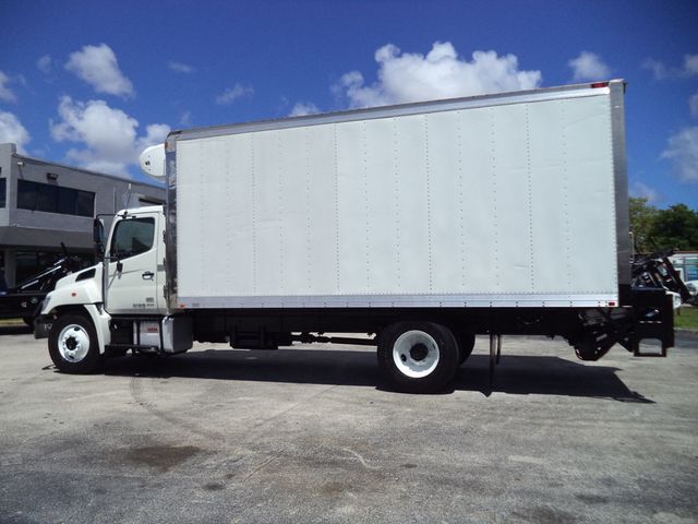 2015 HINO 268A 20ft Refrigerated Box Truck Thermo King T680 & Liftgate - 22899241 - 13