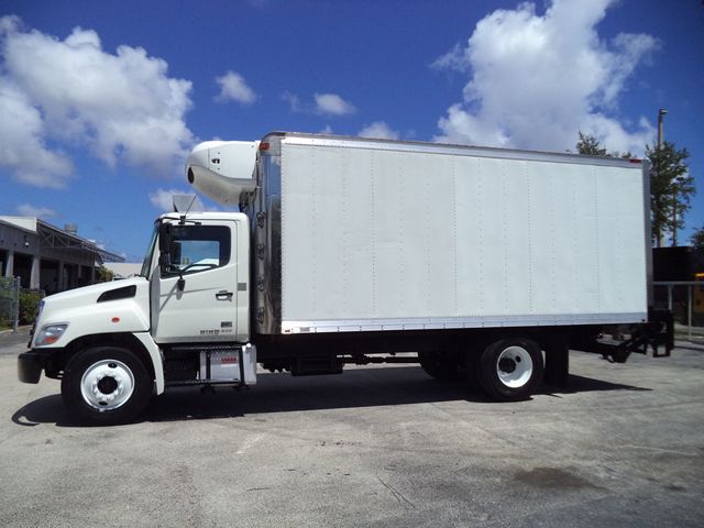 2015 HINO 268A 20ft Refrigerated Box Truck Thermo King T680 & Liftgate - 22899241 - 14