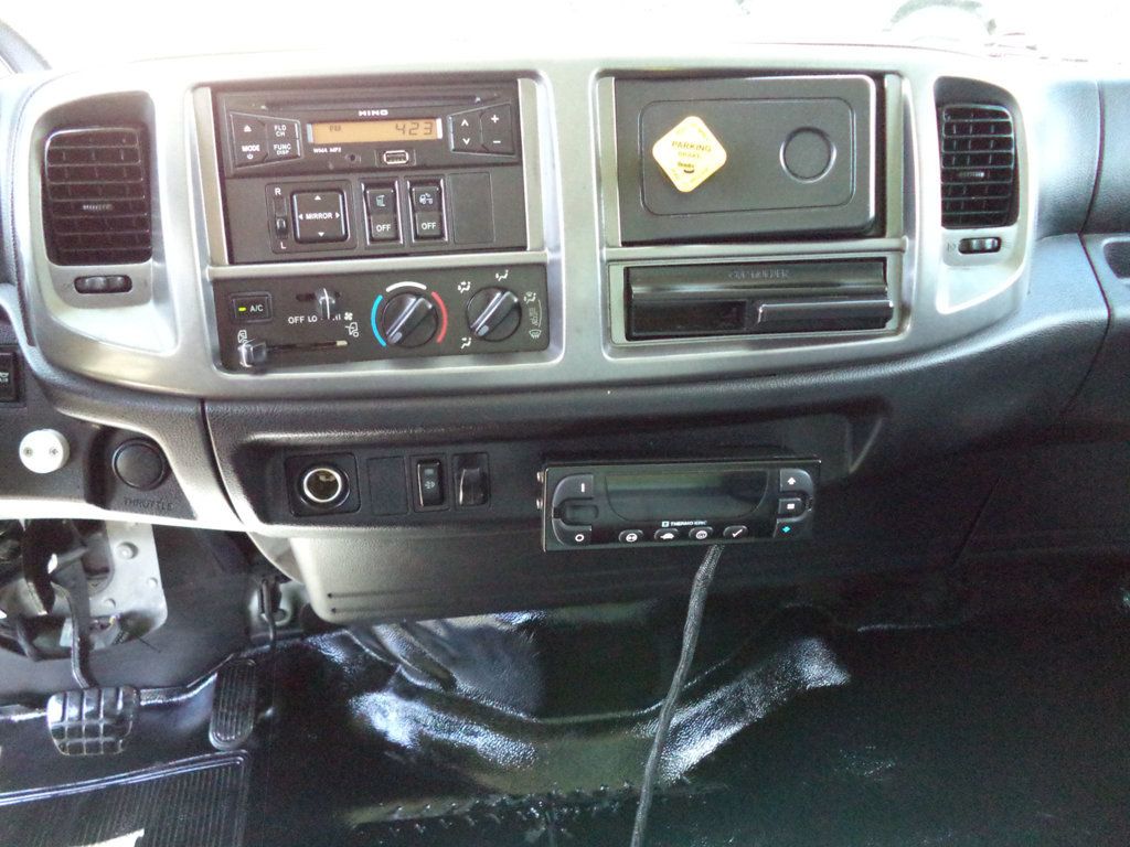 2015 HINO 268A 20ft Refrigerated Box Truck Thermo King T680 & Liftgate - 22899241 - 35