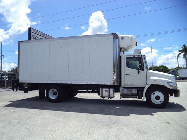 2015 HINO 268A 20ft Refrigerated Box Truck Thermo King T680 & Liftgate - 22899241 - 5