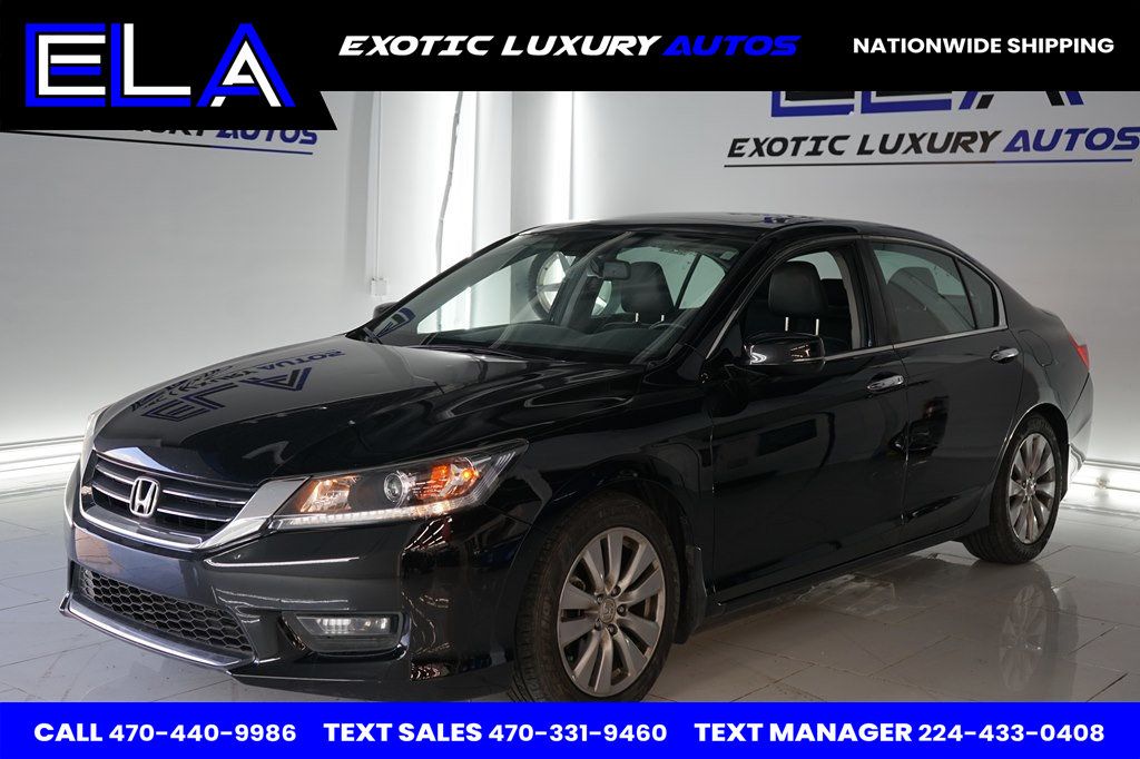 2015 Honda Accord Sedan FULLY LOADED! EXL! REAR CAMERA! SIDE VIEW ASSIST CAMERA! CLEAN - 22770504 - 0