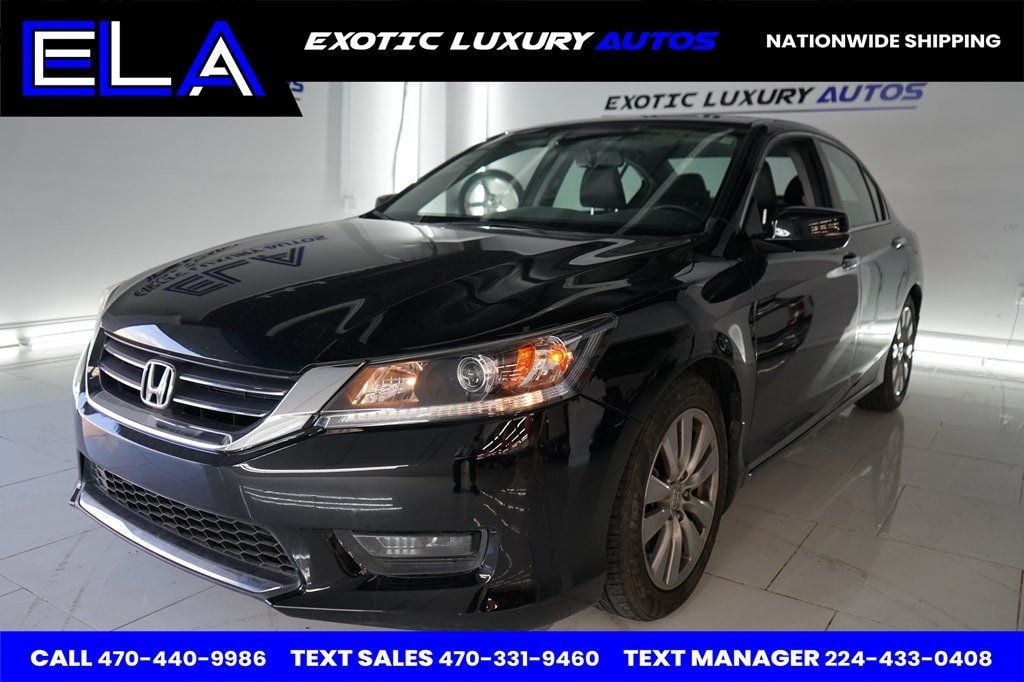 2015 Honda Accord Sedan FULLY LOADED! EXL! REAR CAMERA! SIDE VIEW ASSIST CAMERA! CLEAN - 22770504 - 1