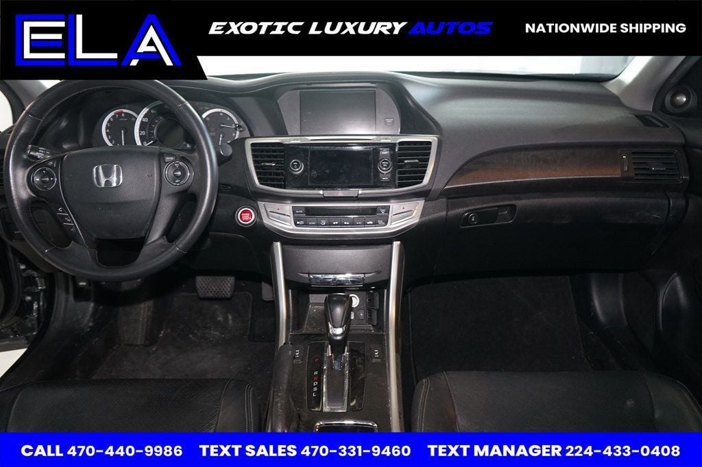 2015 Honda Accord Sedan FULLY LOADED! EXL! REAR CAMERA! SIDE VIEW ASSIST CAMERA! CLEAN - 22770504 - 22