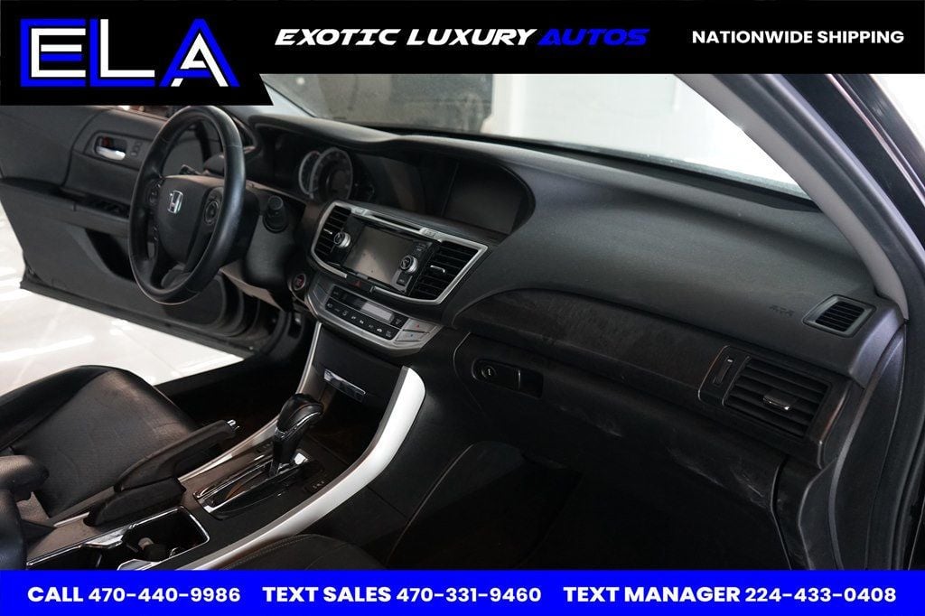 2015 Honda Accord Sedan FULLY LOADED! EXL! REAR CAMERA! SIDE VIEW ASSIST CAMERA! CLEAN - 22770504 - 27