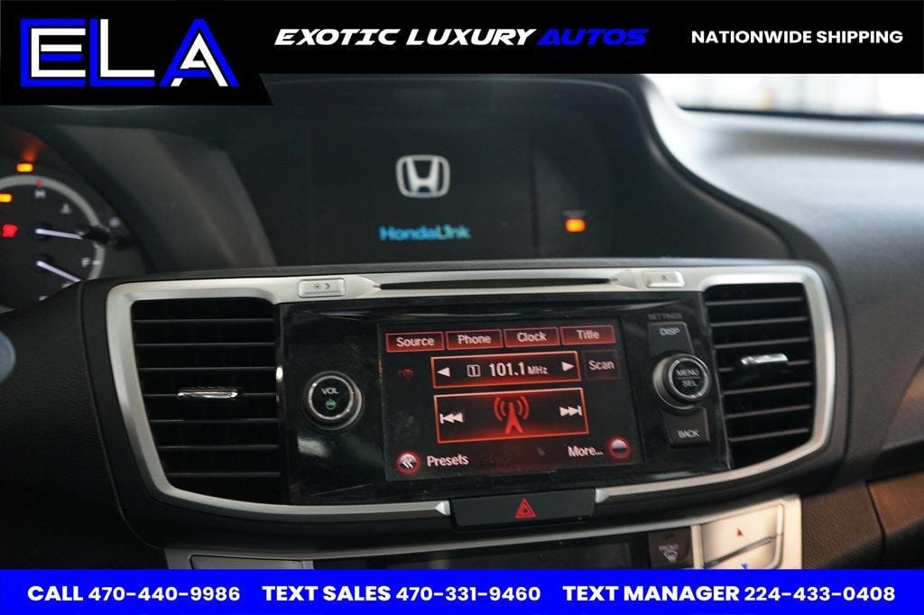 2015 Honda Accord Sedan FULLY LOADED! EXL! REAR CAMERA! SIDE VIEW ASSIST CAMERA! CLEAN - 22770504 - 29