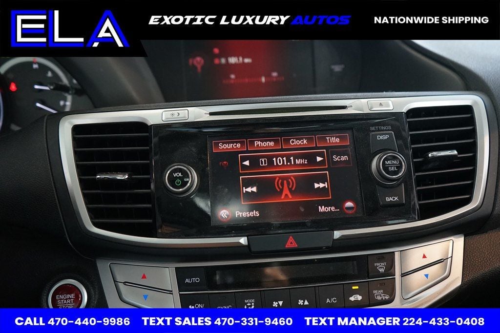 2015 Honda Accord Sedan FULLY LOADED! EXL! REAR CAMERA! SIDE VIEW ASSIST CAMERA! CLEAN - 22770504 - 30