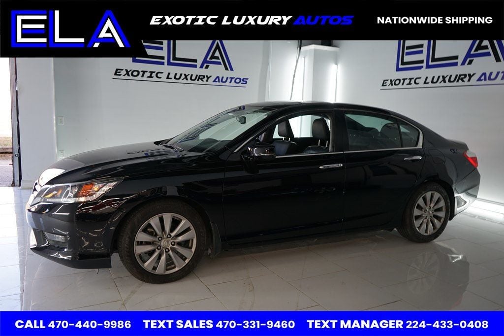 2015 Honda Accord Sedan FULLY LOADED! EXL! REAR CAMERA! SIDE VIEW ASSIST CAMERA! CLEAN - 22770504 - 3