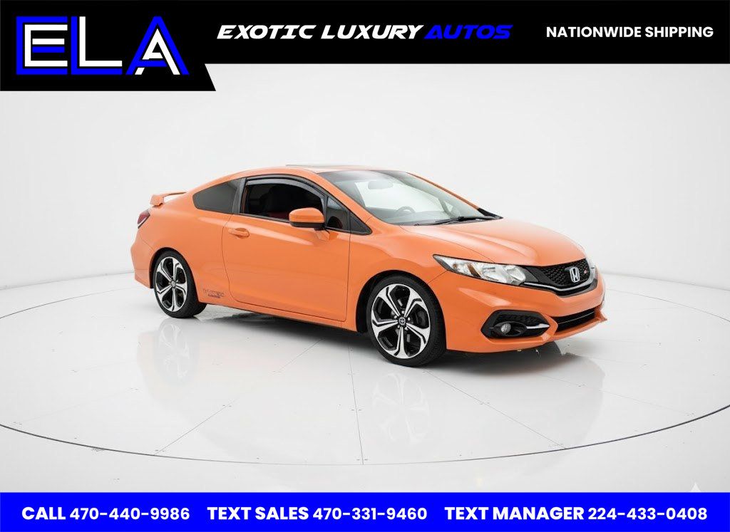 2015 Honda Civic Coupe 2dr Manual Si w/Navi - 22940679 - 0