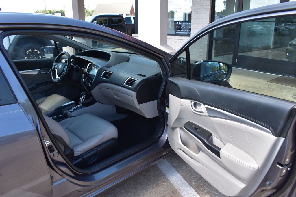 2015 Honda Civic Hybrid 4dr Sedan L4 CVT w/Leather - 23070727 - 12