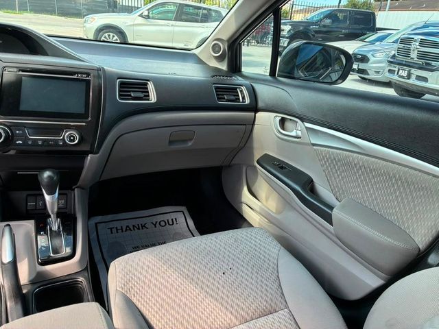 2015 Honda Civic Sedan 4dr CVT EX - 23082214 - 10