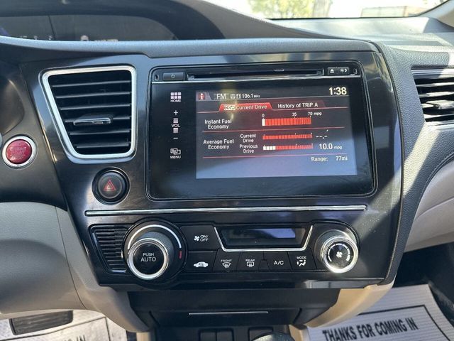2015 Honda Civic Sedan 4dr CVT EX - 23018122 - 14