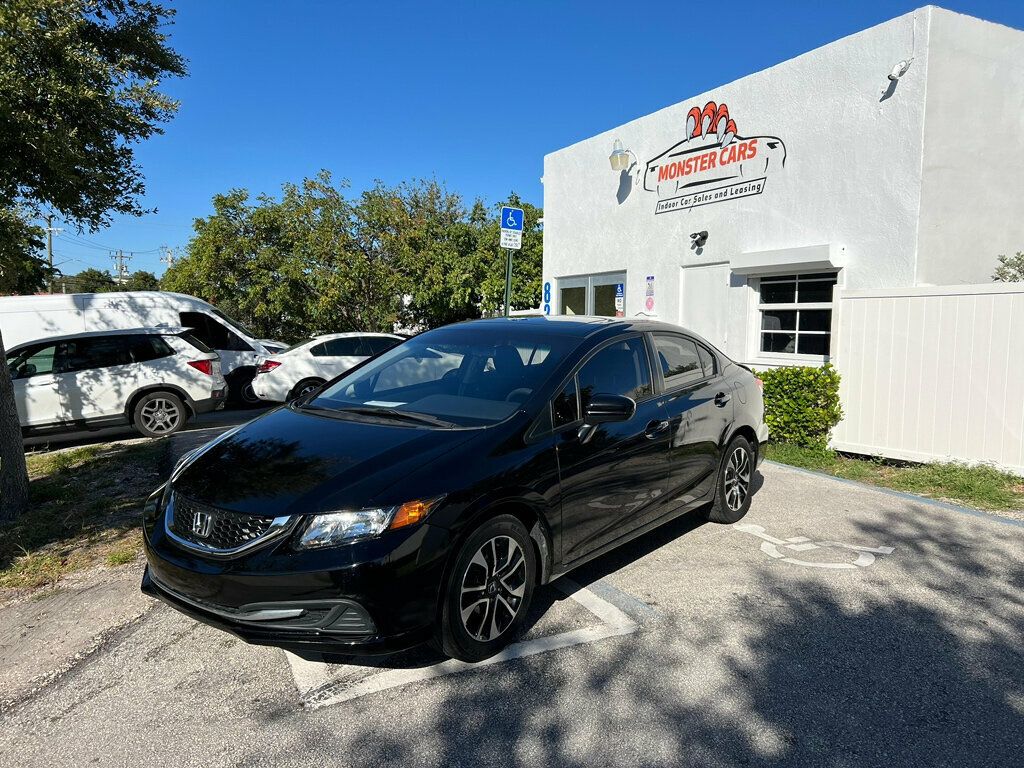 2015 Honda Civic Sedan 4dr CVT EX - 22683308 - 1