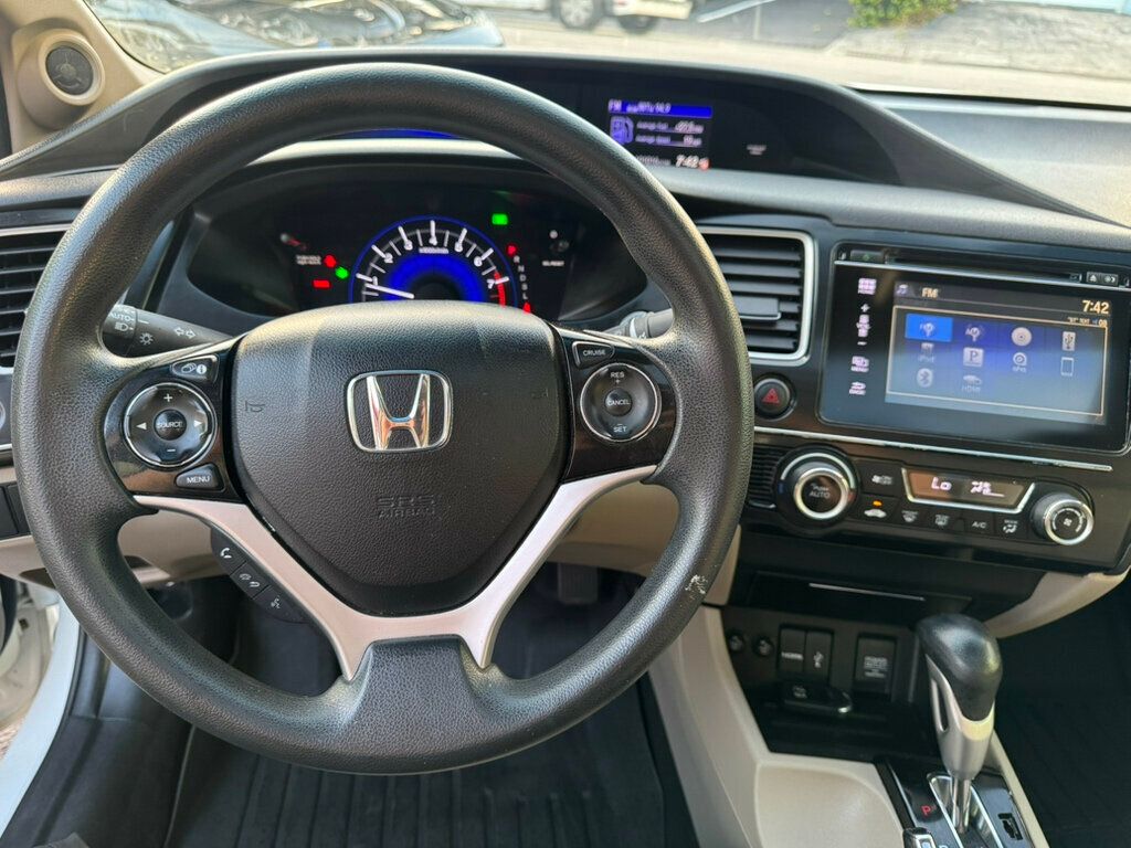 2015 Honda Civic Sedan 4dr CVT EX - 23038390 - 9