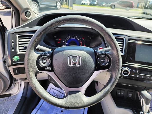 2015 Honda Civic Sedan 4dr CVT EX - 22393442 - 21