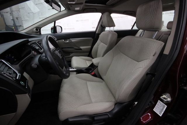 2015 Honda Civic Sedan 4dr CVT EX - 22363398 - 12