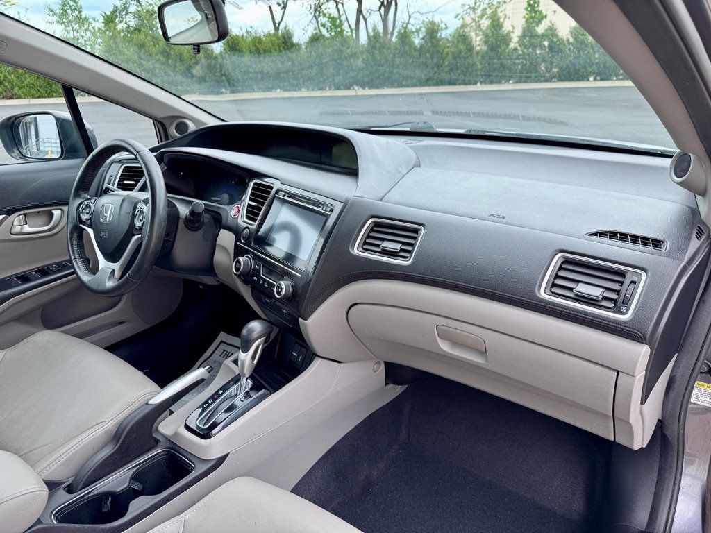 2015 Honda Civic Sedan 4dr CVT EX-L - 23029644 - 13