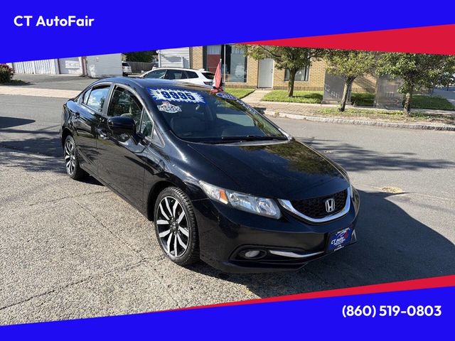 2015 Honda Civic Sedan 4dr CVT EX-L w/Navi - 23035098 - 0
