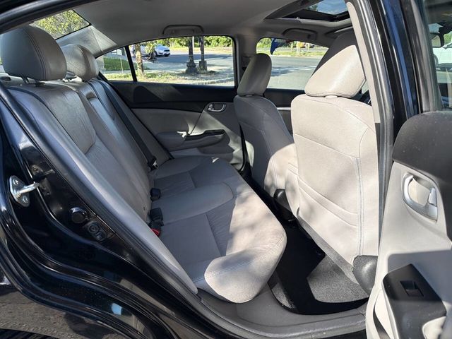 2015 Honda Civic Sedan 4dr CVT EX-L w/Navi - 23035098 - 11