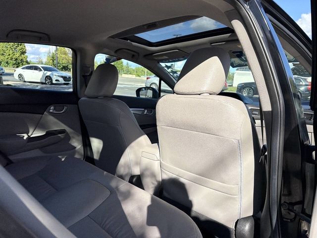 2015 Honda Civic Sedan 4dr CVT EX-L w/Navi - 23035098 - 12