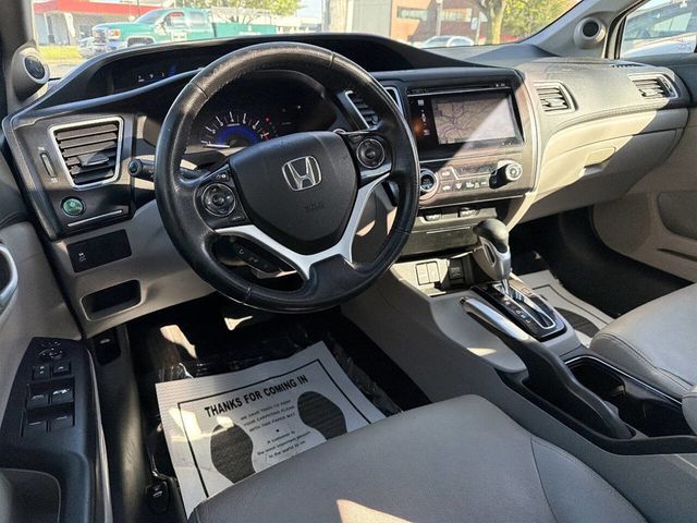 2015 Honda Civic Sedan 4dr CVT EX-L w/Navi - 23035098 - 14