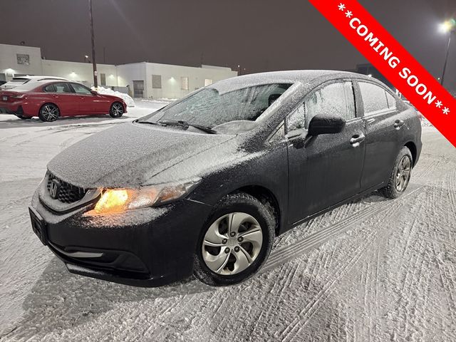 2015 Honda Civic Sedan 4dr CVT LX - 22954805 - 0