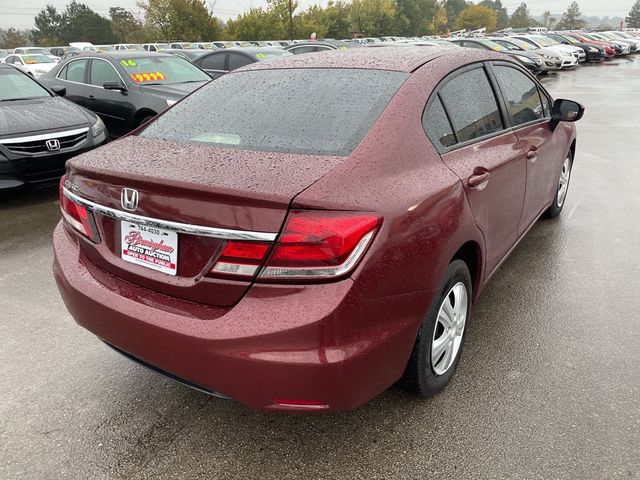 2015 Used Honda Civic Sedan 4dr CVT LX At Birmingham Auto Auction Of ...