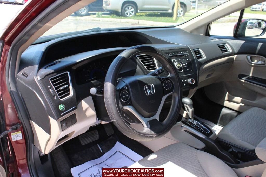 2015 Honda Civic Sedan 4dr CVT LX - 22423679 - 9