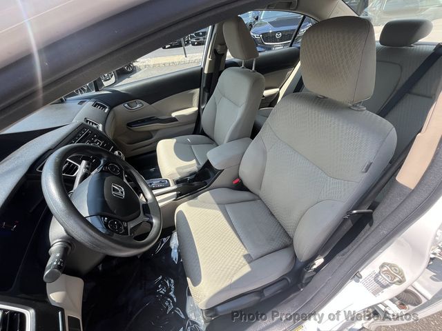 2015 Honda Civic Sedan 4dr CVT LX - 23046769 - 12