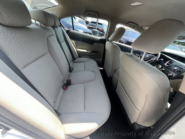 2015 Honda Civic Sedan 4dr CVT LX - 23046769 - 23