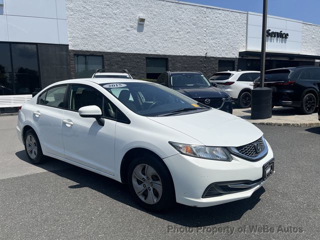 2015 Honda Civic Sedan 4dr CVT LX - 23046769 - 5