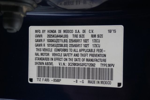 2015 Honda CR-V 2WD 5dr EX - 23000286 - 30