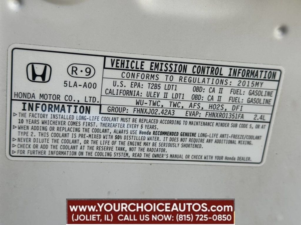 2015 Honda CR-V 2WD 5dr Touring - 22994619 - 27