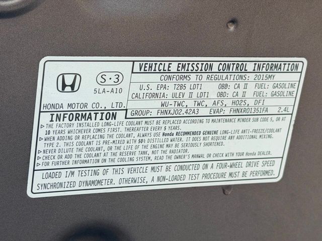 2015 Honda CR-V AWD 5dr LX - 23019055 - 18