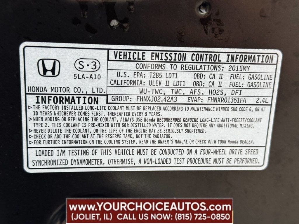 2015 Honda CR-V AWD 5dr Touring - 22838829 - 28