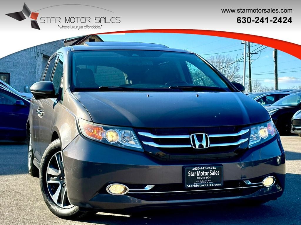 2015 Honda Odyssey 5dr Touring Elite - 22316009 - 0