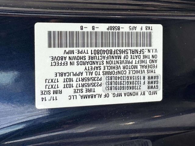 2015 Honda Odyssey EX L 4dr Mini Van - 23023834 - 39