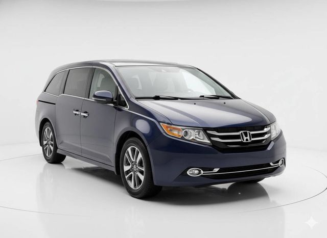 2015 Honda Odyssey Touring Elite 4dr Mini Van - 22945274 - 3