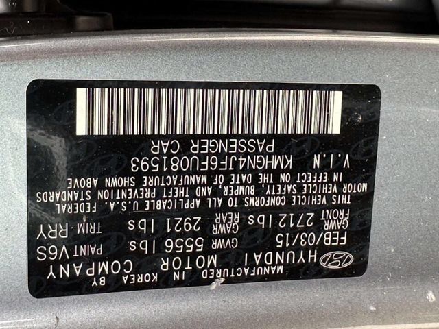 2015 Hyundai Genesis 4dr Sedan V8 5.0L RWD - 23052210 - 24