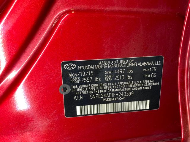 2015 Hyundai Sonata 4dr Sedan 2.4L SE - 23001930 - 51