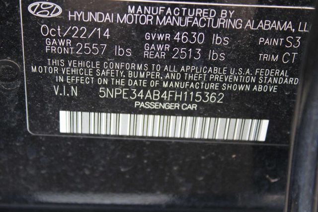 2015 Hyundai Sonata Sport 2.0T 4dr Sedan - 23018692 - 9