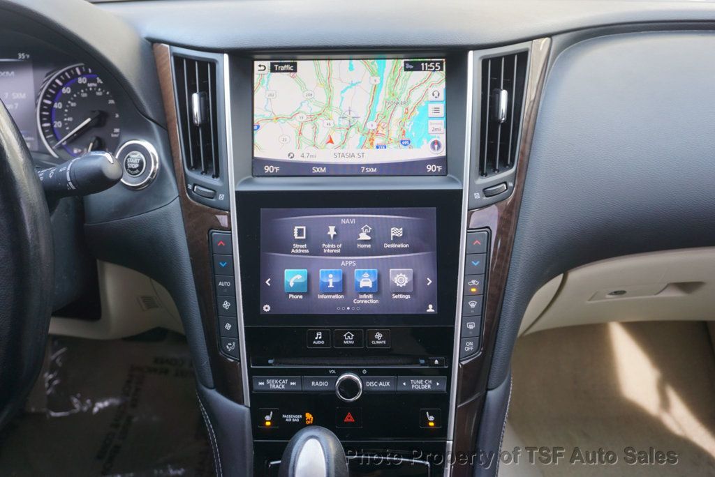 2015 INFINITI Q50 4dr Sedan Premium AWD NAVIGATION 360 CAMERAS SUNROOF HEATED SEAT - 22975946 - 16