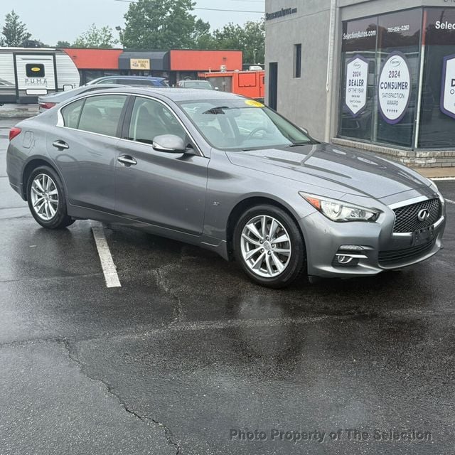 2015 INFINITI Q50 4DR SEDAN PREMIUM AWD W/LEATHER & NAV PACKAGES - 23058669 - 1