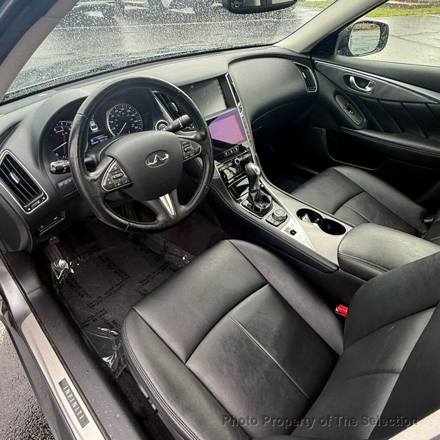 2015 INFINITI Q50 4DR SEDAN PREMIUM AWD W/LEATHER & NAV PACKAGES - 23058669 - 21