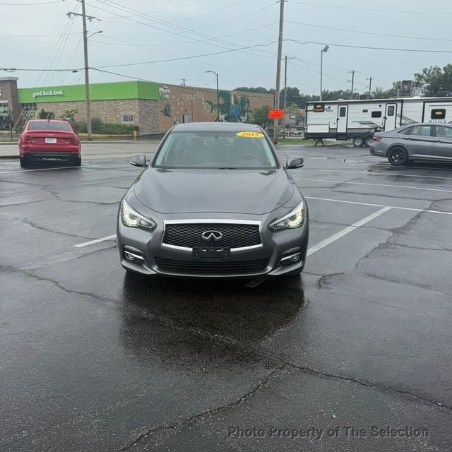 2015 INFINITI Q50 4DR SEDAN PREMIUM AWD W/LEATHER & NAV PACKAGES - 23058669 - 3