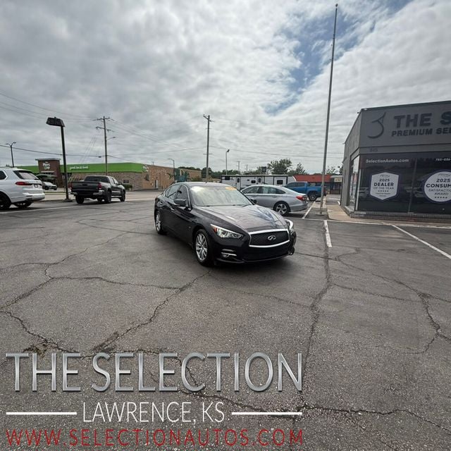 2015 INFINITI Q50 4DR SEDAN PREMIUM AWD W/NAVIGATION, SUNROOF & LEATHER - 23021595 - 0