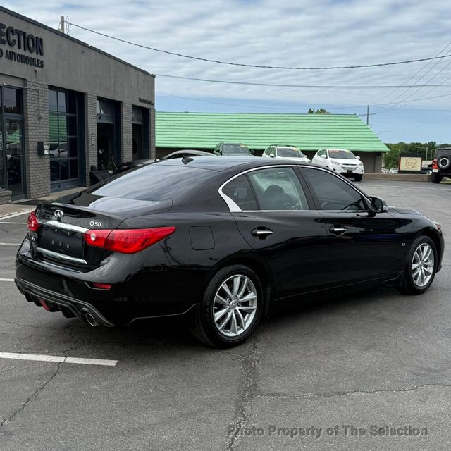 2015 INFINITI Q50 4DR SEDAN PREMIUM AWD W/NAVIGATION, SUNROOF & LEATHER - 23021595 - 17